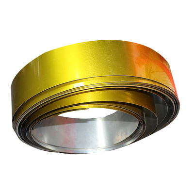 T4 5.6/2.8 Tin Coating Plate Tinplate 0.6mm ETP Gold Color Electrolytic