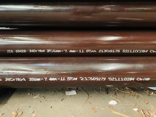 لوله های فولادی بدون درز خمشی با دوام 34Cr Mo4 JIS G3429