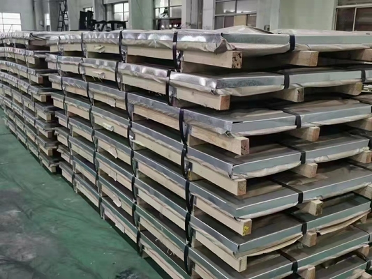 ورق های فولادی ضد زنگ صیقلی 201 202 202cu 204 0.3 - 3.0mm برای نرده محافظ