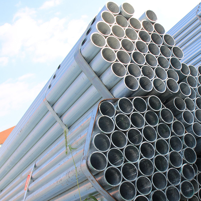 لوله فولادی گرد گالوانیزه بدون درز ASTM A106 Sch 40 ERW
