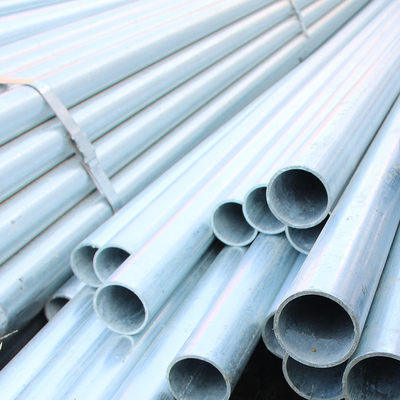لوله فولادی گرد گالوانیزه بدون درز ASTM A106 Sch 40 ERW