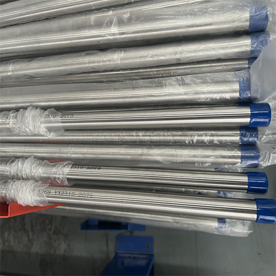 عرضه کارخانه 180 Grit EN 1.4401 لوله بهداشتی فولاد ضد زنگ 316L لوله