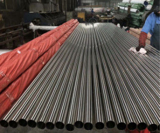لوله ها و لوله های فولادی ضد زنگ 1mm تا 20mm SS201 جوش داده شده است